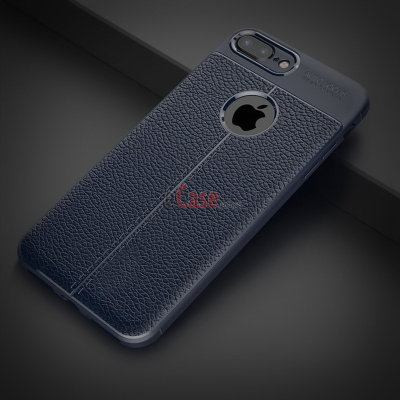 ТПУ накладка Leather для iPhone 8 Plus &mdash; eCase