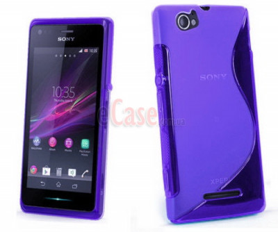 TPU накладка S-Case для Sony Xperia M (C1905) — eCase
