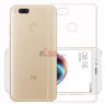 Прозрачная ТПУ накладка для Xiaomi Mi A1 (Crystal Clear) фото 2 — eCase