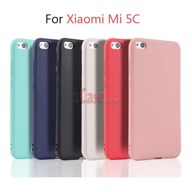 TPU накладка Matte для Xiaomi Mi5c (однотонная) фото 1 — eCase