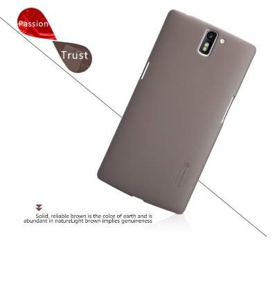 Пластиковая накладка Nillkin Matte для OnePlus One + защитная пленка &mdash; eCase