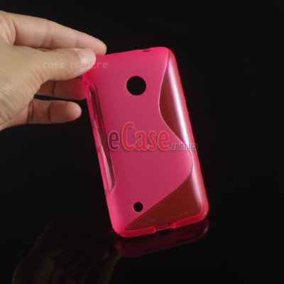 TPU накладка S-Case для Nokia Asha 309 — eCase