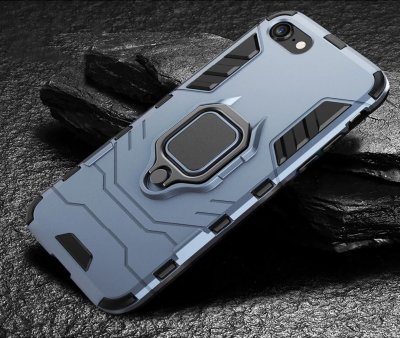 Ударостійка накладка з підставкою і TPU бампером для iPhone 7 &mdash; eCase