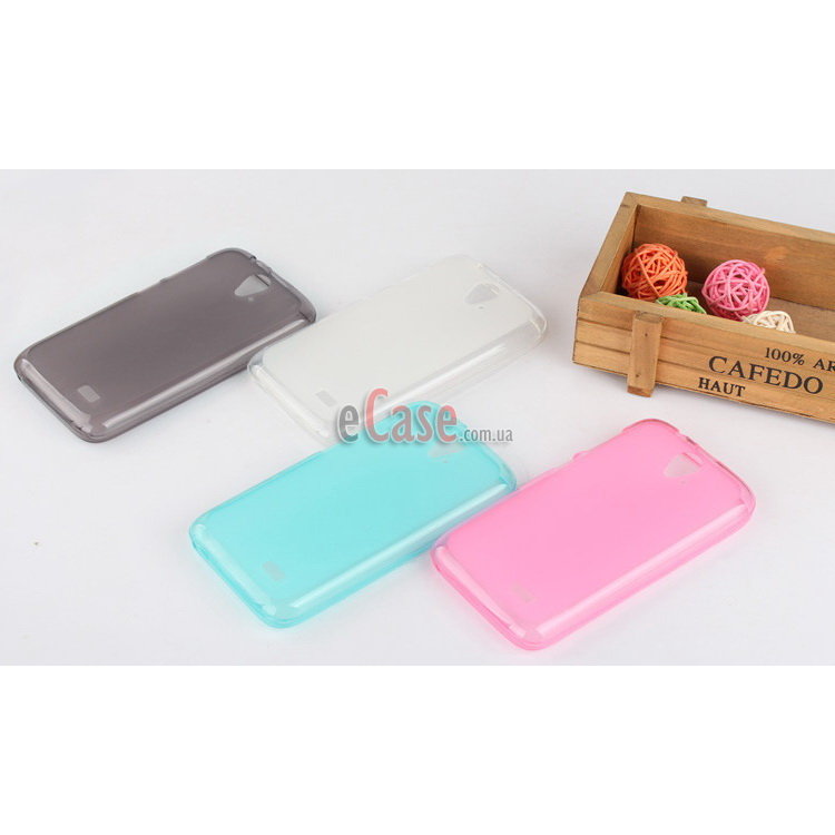TPU накладка для Lenovo A319 (матовый, однотонный) фото 1 — eCase