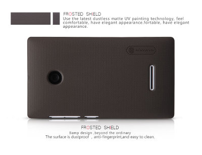 Пластикова накладка Nillkin Matte для Microsoft Lumia 435 + захисна плівка &mdash; eCase