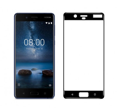 Захисне скло 3D Full-screen Color Frame для Nokia 8 — eCase