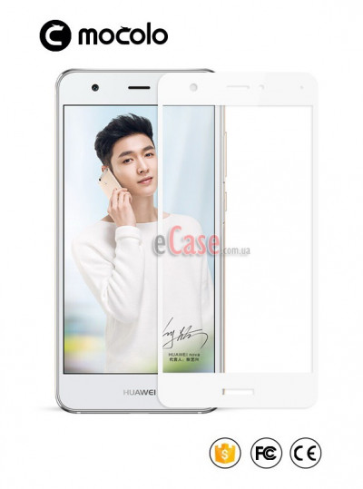 Захисне скло MOCOLO з рамкою для Huawei Nova — eCase
