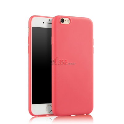 TPU накладка Matte для iPhone 6 / 6S (однотонная) — eCase