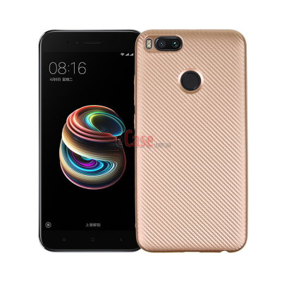 ТПУ накладка Carbon для Xiaomi Mi A1 — eCase