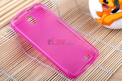 TPU накладка для Lenovo S820 (матовый, однотонный) — eCase