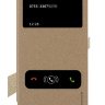 Чохол (книжка) Pudini Goldsand для Samsung Galaxy On5 (з віконцем) фото 3 — eCase