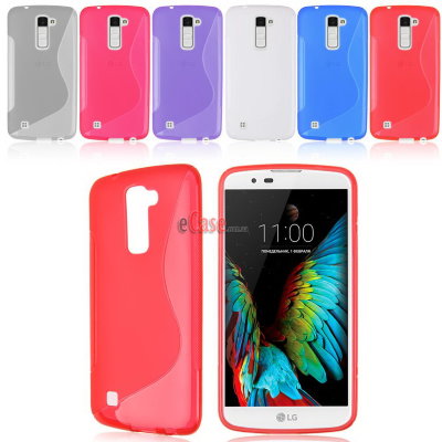 TPU накладка S-Case для LG K10 LTE K430 — eCase