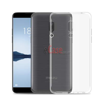 Прозрачная ТПУ накладка для Meizu 15 (Crystal Clear) — eCase