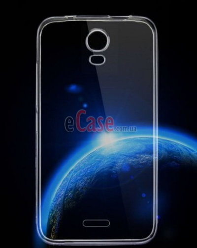 Прозрачная ТПУ накладка для Huawei Ascend Y3c (Crystal Clear) — eCase
