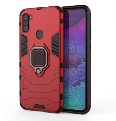 Ударостійка накладка з підставкою і TPU бампером для Samsung Galaxy M11 — eCase