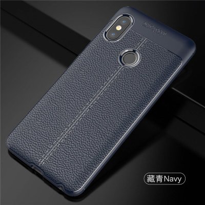 ТПУ накладка Leather для Xiaomi Mi Max 3 — eCase