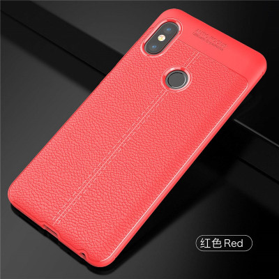 ТПУ накладка Leather для Xiaomi Mi Max 3 — eCase