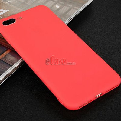 TPU накладка Matte для iPhone 7 Plus (однотонная) — eCase