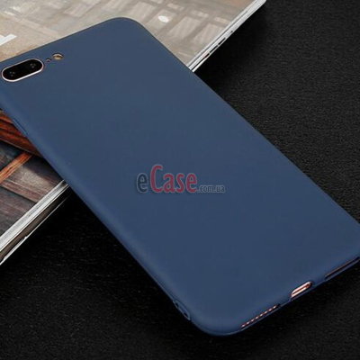 TPU накладка Matte для iPhone 7 Plus (однотонная) — eCase
