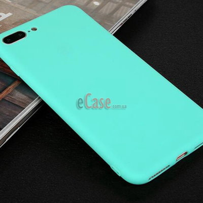 TPU накладка Matte для iPhone 7 Plus (однотонная) — eCase