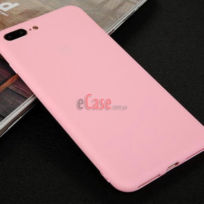 TPU накладка Matte для iPhone 7 Plus (однотонная) — eCase