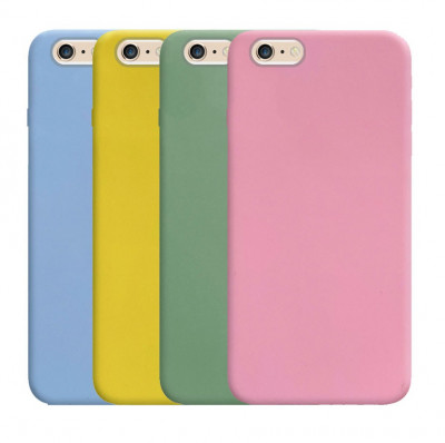 Матовый ТПУ чехол Softy для iPhone 6 / 6S — eCase