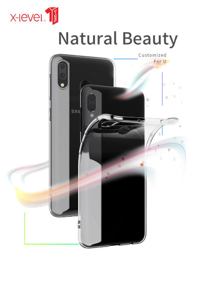 ТПУ накладка (прозора) X-level Antislip для Samsung Galaxy A10s (A107F) — eCase