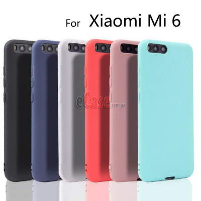 TPU накладка Matte для Xiaomi Mi6 (однотонна) — eCase