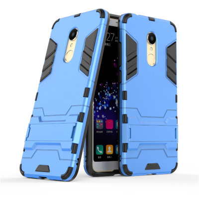 Ударостійка накладка з ТПУ бампером для Xiaomi Redmi 5 (з підставкою) — eCase