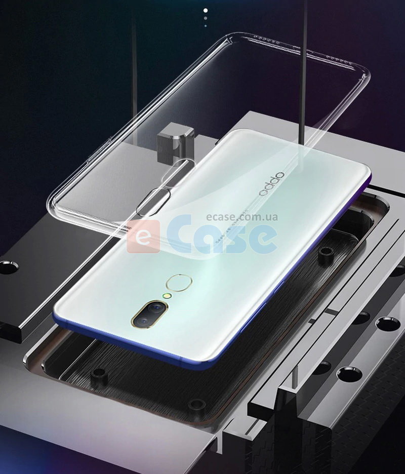 Силиконовый чехол для Oppo A9X (Crystal Clear) фото 1 — eCase