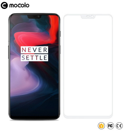 Защитное стекло MOCOLO с рамкой для OnePlus 6 — eCase