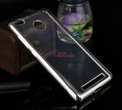 ТПУ накладка Electroplating для Xiaomi Redmi 3S — eCase