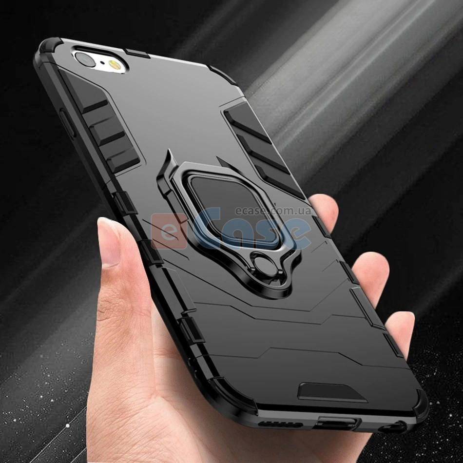 Ударопрочная накладка с подставкой и TPU бампером для iPhone SE 2020 фото 1 — eCase