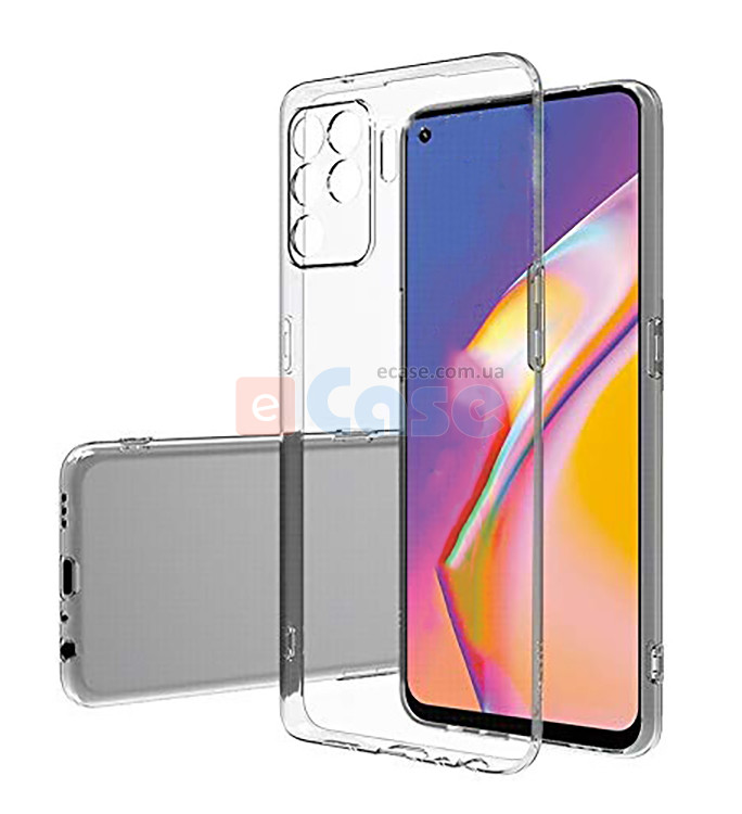 Прозрачный TPU чехол Start Full Camera 1.5 мм для Oppo Reno 5 Lite фото 1 — eCase