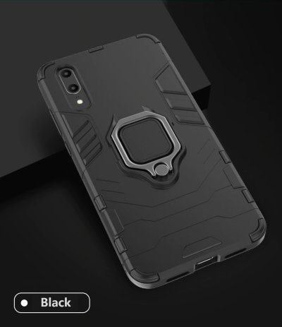 Ударостійка накладка з підставкою і TPU бампером для Huawei P20 — eCase