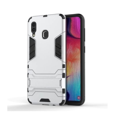 Ударопрочная накладка с ТПУ бампером для Samsung A305F Galaxy A30 (c подставкой) — eCase