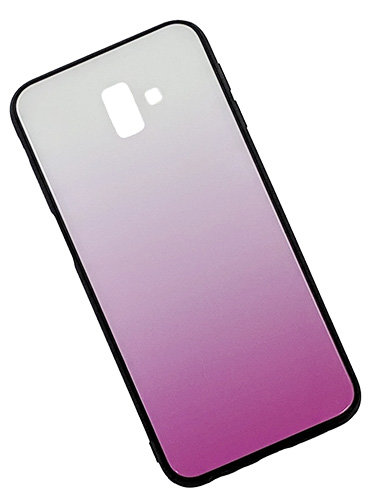 Накладка TPU + Glass Color Grade для Samsung J600 Galaxy J6 2018 — eCase