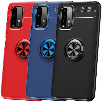 ТПУ чохол Ring Color для Xiaomi Redmi 9 Power — eCase