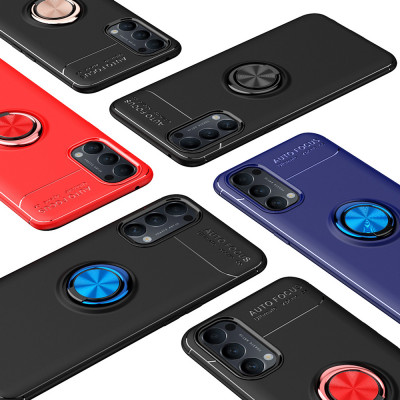 ТПУ чохол Ring Color для OPPO Reno 4 — eCase