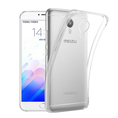 Прозрачная ТПУ накладка для Meizu M3 Max EXELINE Crystal (Strong 0,5мм) — eCase