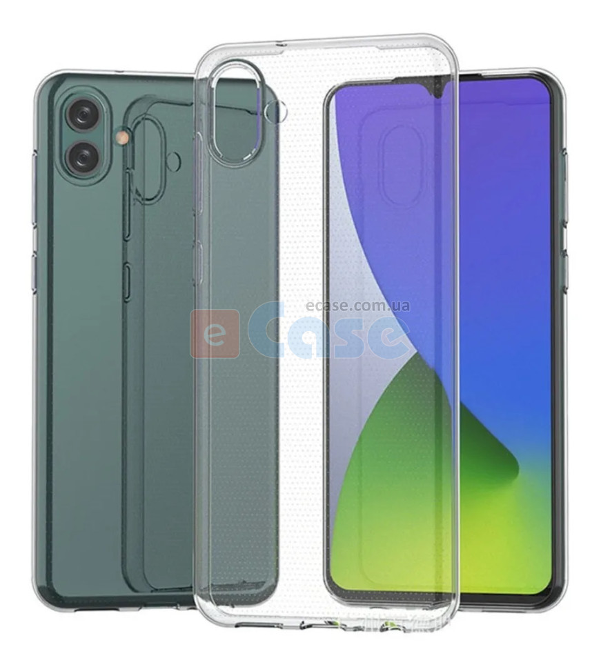 Прозрачная ТПУ накладка для Samsung Galaxy A07 EXELINE Crystal (Strong 0,5мм) фото 1 — eCase