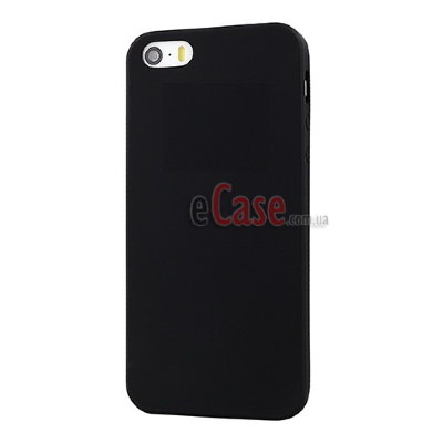 TPU накладка Matte для iPhone 5 / 5S / SE (однотонна) — eCase