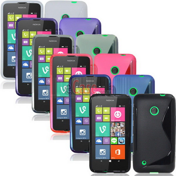TPU накладка S-Case для Nokia Asha 310 фото 1 — eCase