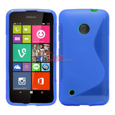 TPU накладка S-Case для Nokia Asha 310 — eCase