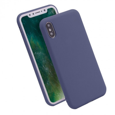 TPU накладка Matte для iPhone Xs Max (однотонная) — eCase