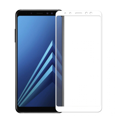 Захисне скло для Samsung Galaxy A8 Plus 2018 A730F (Tempered Glass Frame 2,5 D) з рамкою — eCase