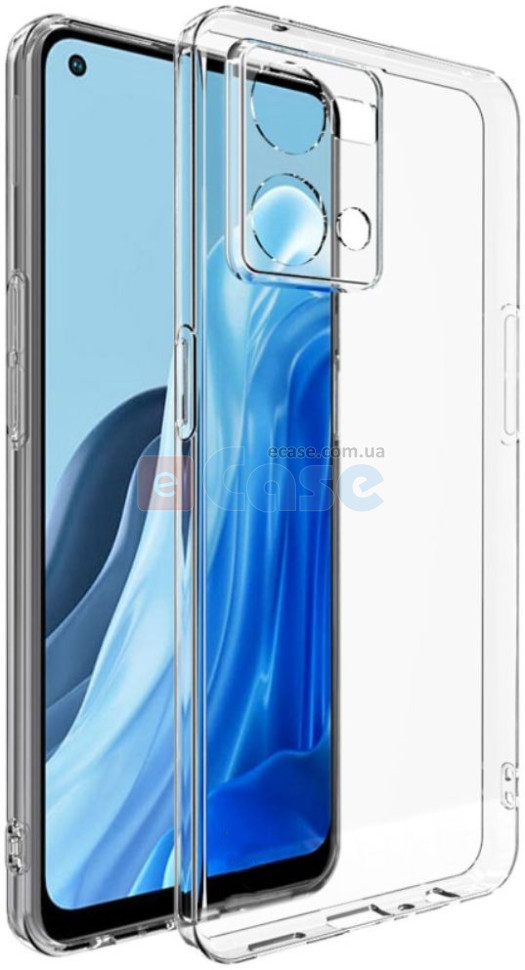 Прозорий TPU чохол Start Full Camera 1.5 мм для Oppo Reno 7 фото 1 — eCase