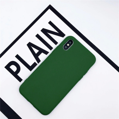 ТПУ накладка Silky Full Cover для iPhone Xs — eCase