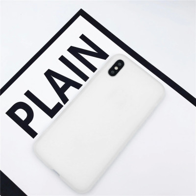 ТПУ накладка Silky Full Cover для iPhone Xs — eCase