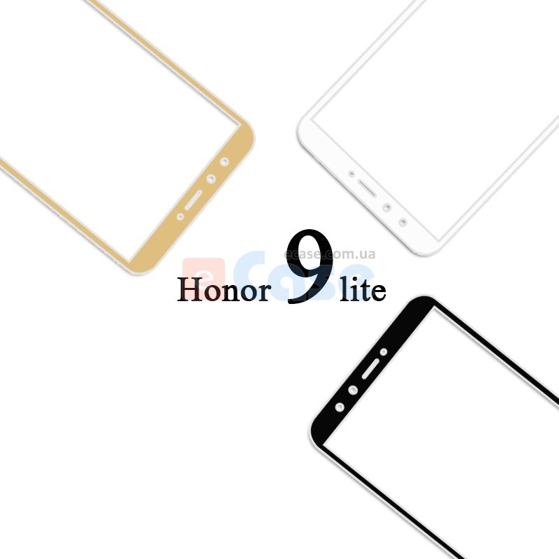 Защитное стекло 5D (на весь экран) с цветной рамкой для Huawei Honor 9 Lite фото 1 — eCase
